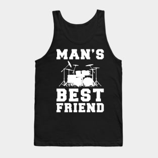 drum Man's best friend tee tshirt Tank Top